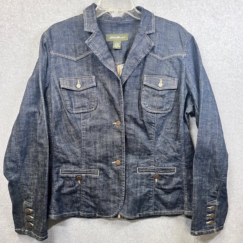 Eddie Bauer Denim Jacket‎ Women’s XL